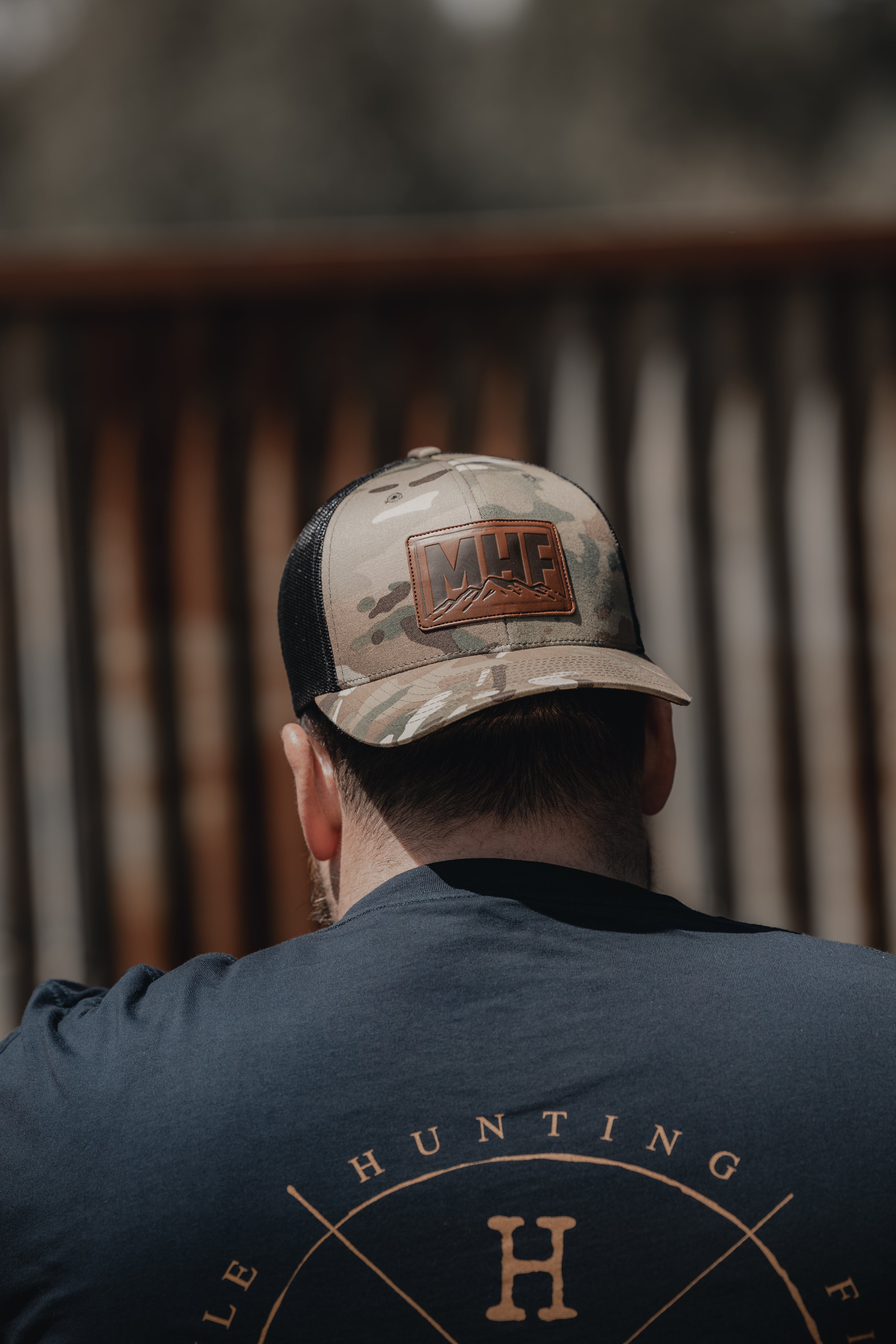 MHF Camo Trucker Cap - - Mansfield Hunting & Fishing - Products to prepare for Corona Virus