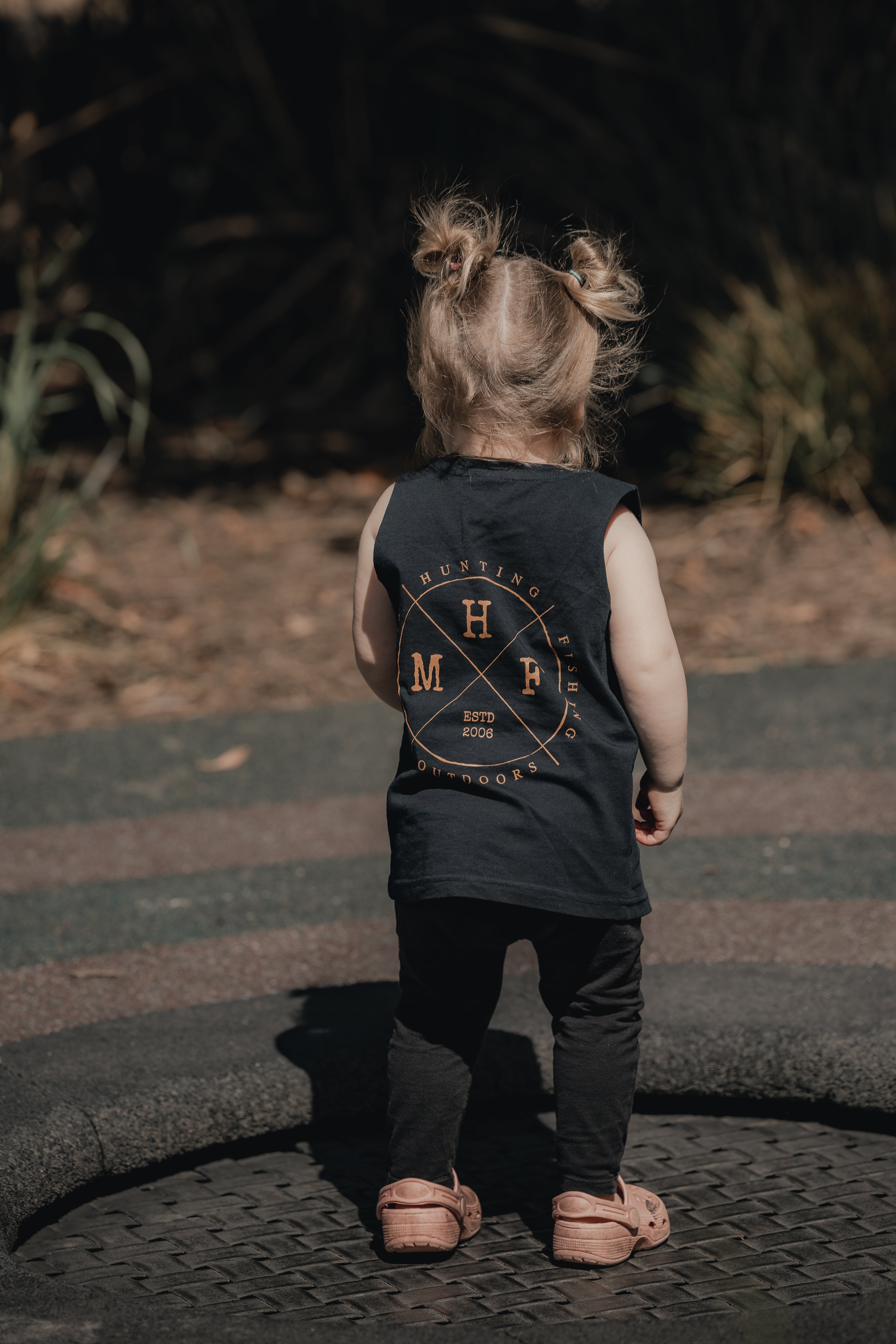 MHF Kids Lifestyle Singlet - Navy -  - Mansfield Hunting & Fishing - Products to prepare for Corona Virus