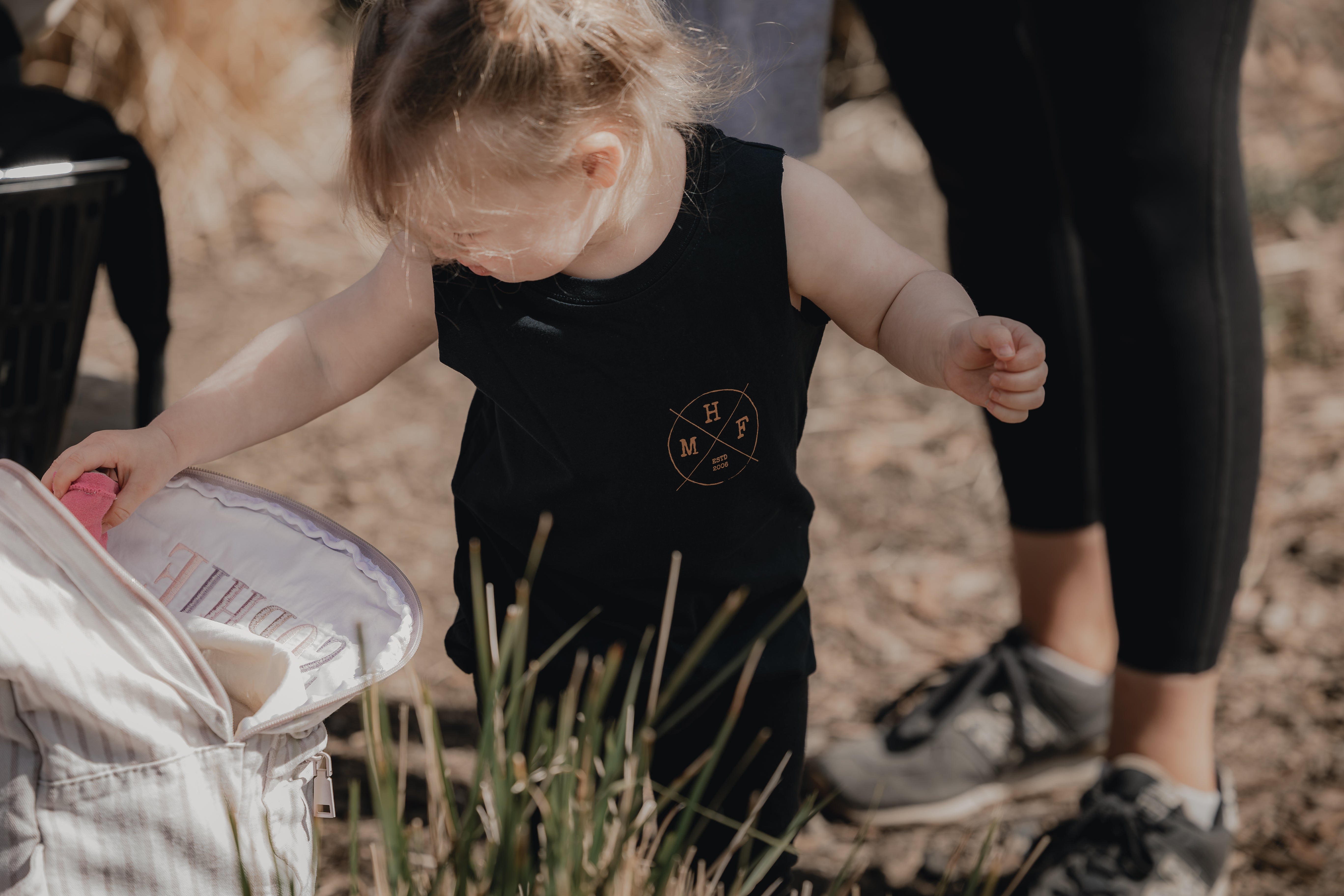 MHF Kids Lifestyle Singlet - Navy - - Mansfield Hunting & Fishing - Products to prepare for Corona Virus