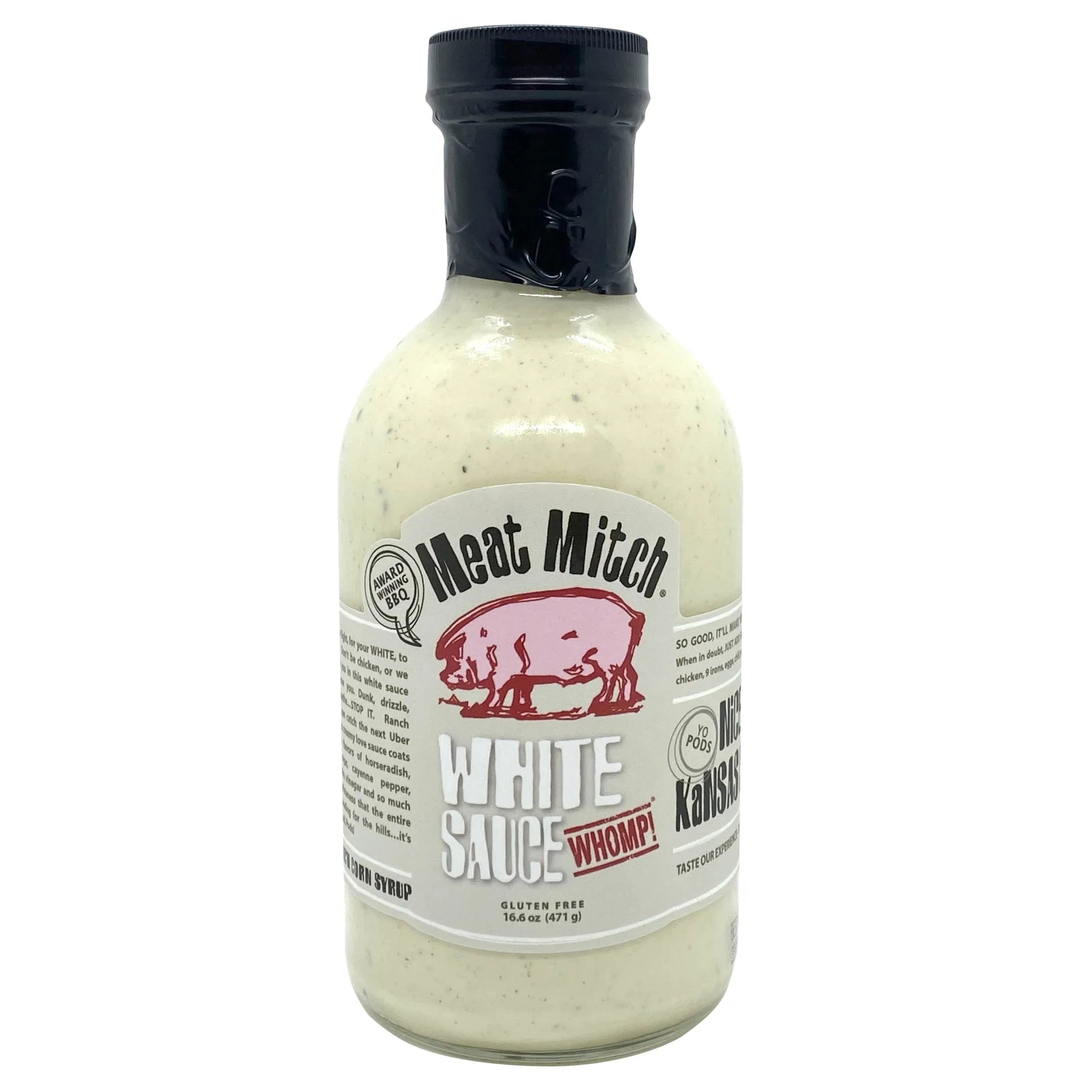 Meat Mitch Whomp White Sauce - 454g - - Mansfield Hunting & Fishing - Products to prepare for Corona Virus