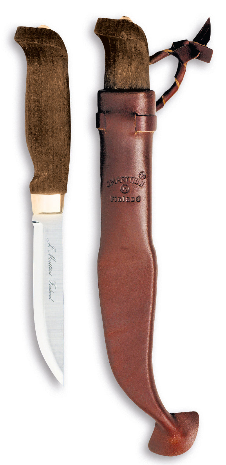 Marttini 22cm Carbon Steel Lynx Lumberjack Knife With Sheath - - Mansfield Hunting & Fishing - Products to prepare for Corona Virus