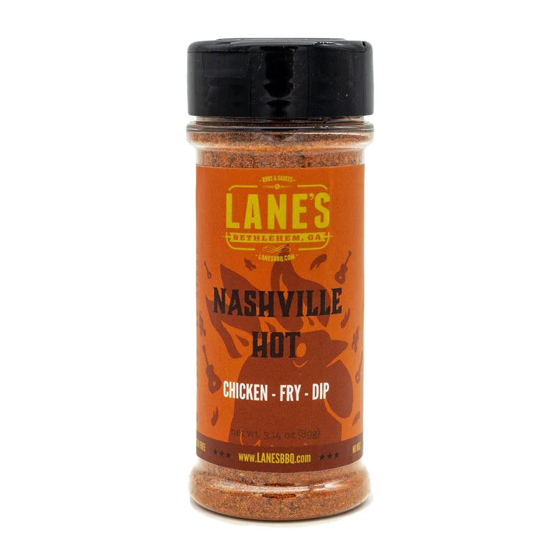 Lanes BBQ Pitmaster Seasoning - Nashville Hot Chicken-Fry-Dip -  - Mansfield Hunting & Fishing - Products to prepare for Corona Virus
