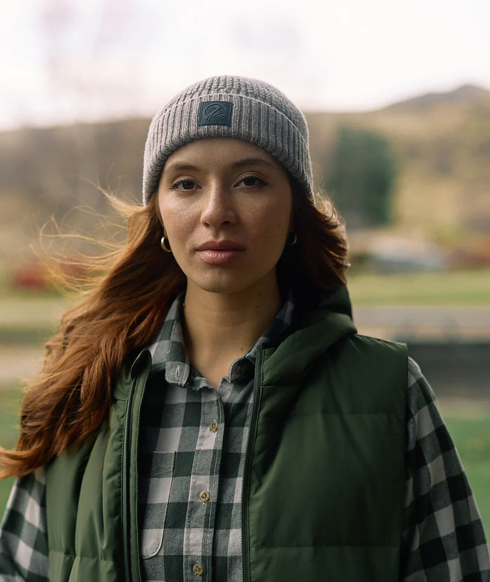 Swanndri Newton Wool Beanie - Taupe Marle - - Mansfield Hunting & Fishing - Products to prepare for Corona Virus