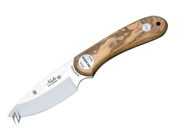 Nieto Max Hunter Olive Wood Knife - 9.5CM - - Mansfield Hunting & Fishing - Products to prepare for Corona Virus