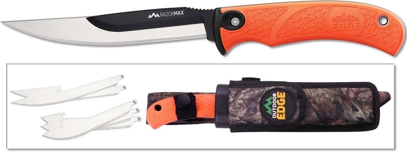 Outdoor Edge Razormax Orange - - Mansfield Hunting & Fishing - Products to prepare for Corona Virus