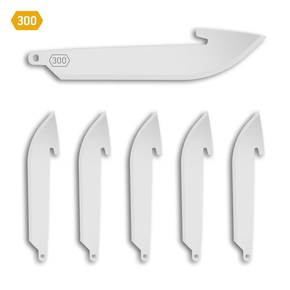 Outdoor Edge Razor VX 3" Drop Point Replacement Blade Pack - - Mansfield Hunting & Fishing - Products to prepare for Corona Virus