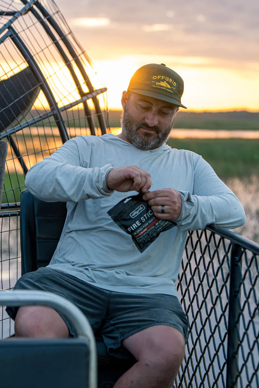 Offgrid Wood Smoked Firestick Salami Bites Chilli Blend - - Mansfield Hunting & Fishing - Products to prepare for Corona Virus