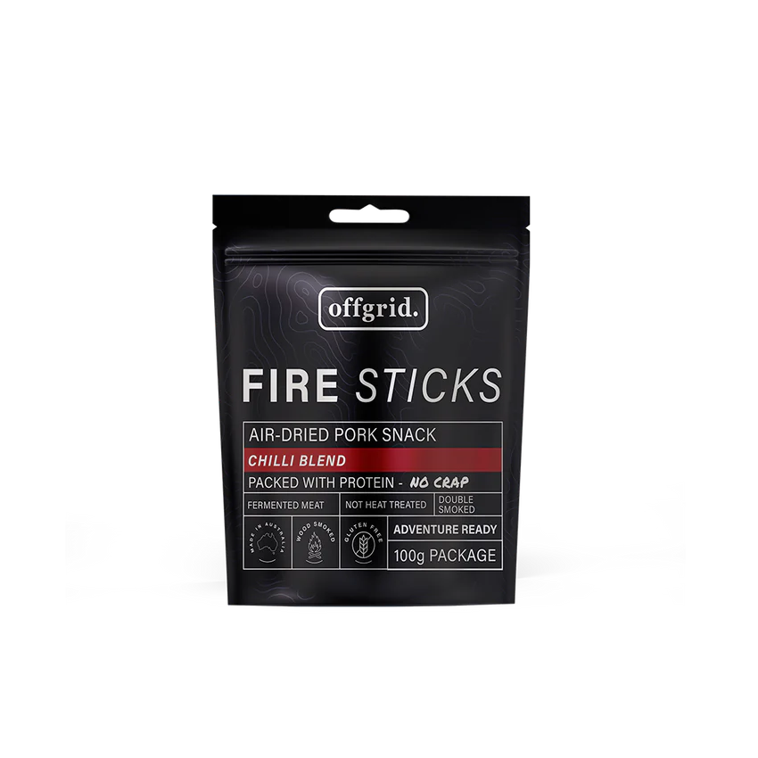 Offgrid Wood Smoked Firestick Salami Bites Chilli Blend