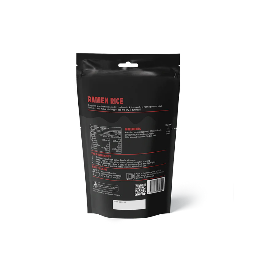 Offgrid Provisions Ramen Rice - 250g