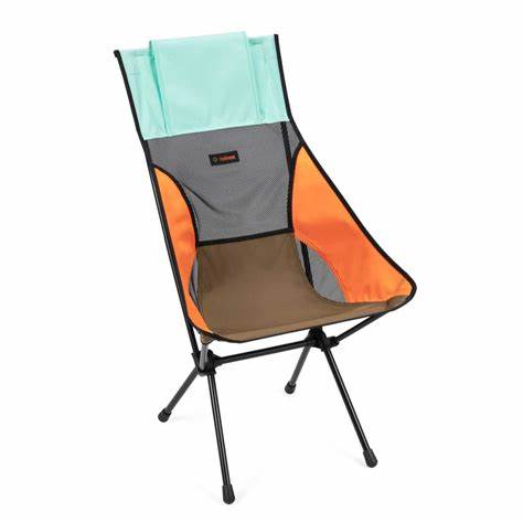 Helinox Sunset Chair Mint Multi Block - - Mansfield Hunting & Fishing - Products to prepare for Corona Virus