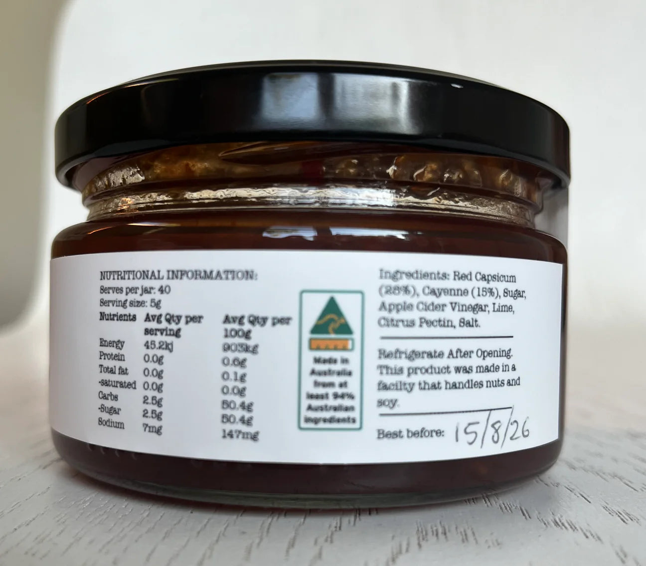 Old Bones Sweet & Smoky Chilli Jam - 200g - - Mansfield Hunting & Fishing - Products to prepare for Corona Virus