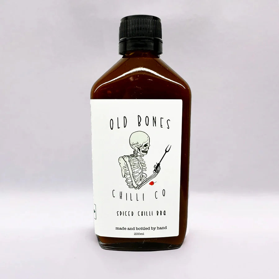 Old Bones Spiced Chilli BBQ Sauce - 200ml - - Mansfield Hunting & Fishing - Products to prepare for Corona Virus