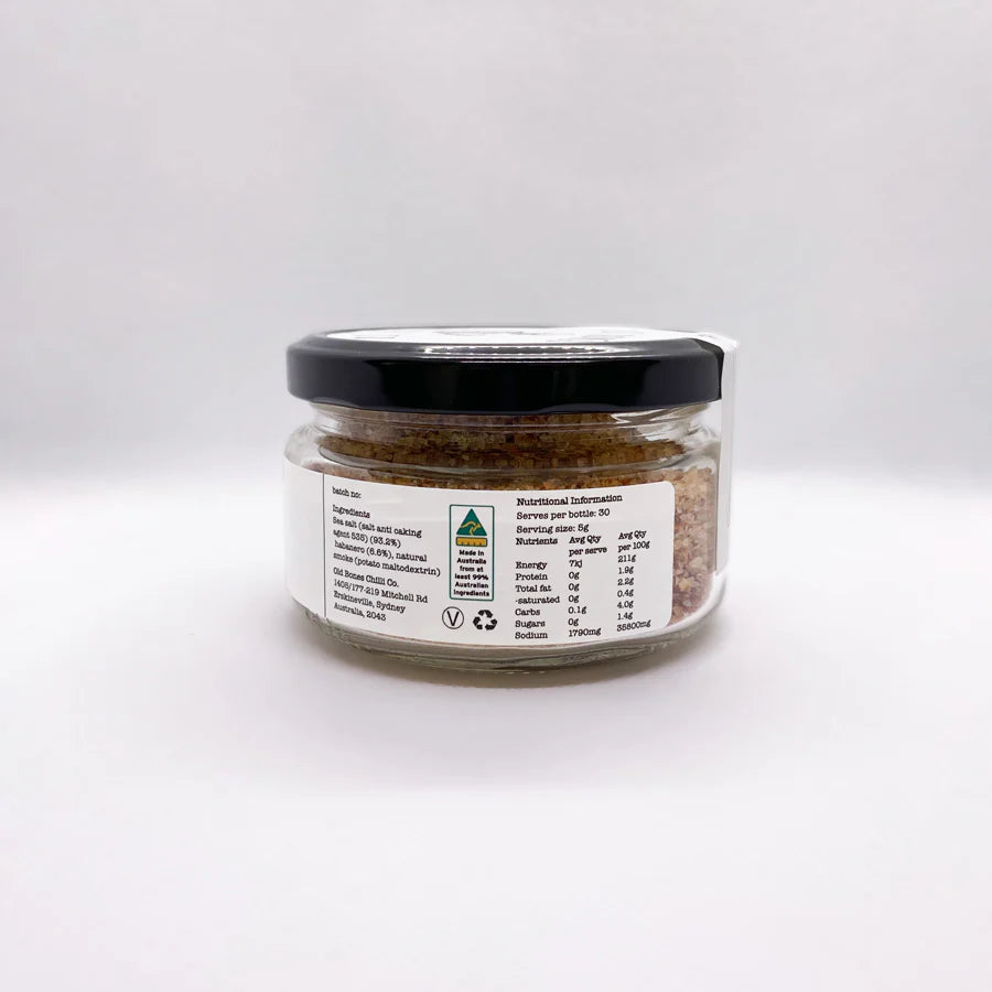 Old Bones Smoked Habanero Salt - 180g - - Mansfield Hunting & Fishing - Products to prepare for Corona Virus
