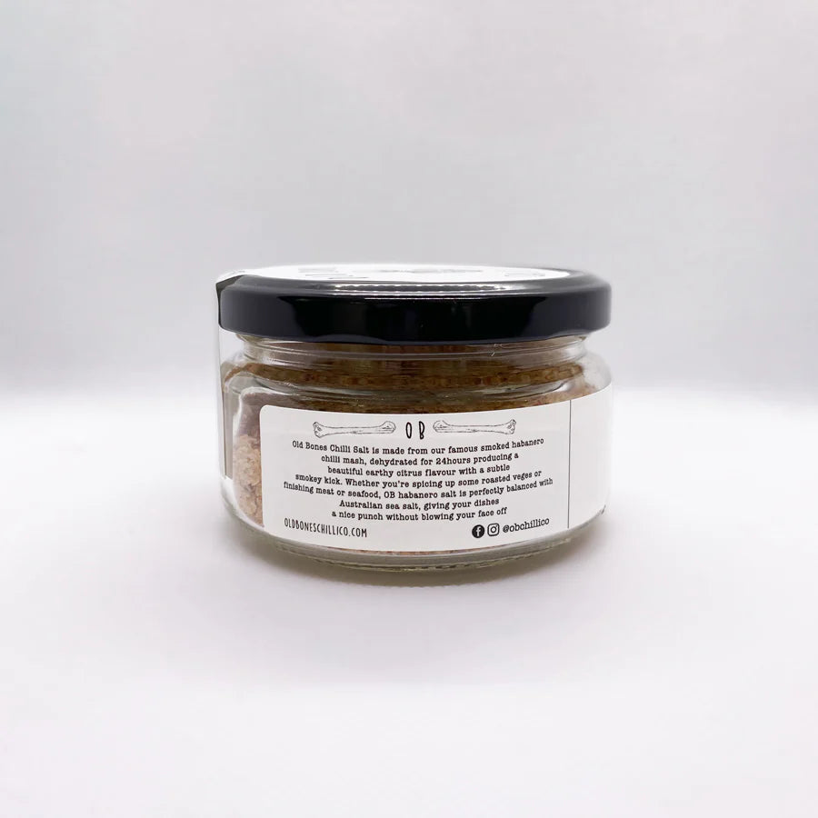 Old Bones Smoked Habanero Salt - 180g - - Mansfield Hunting & Fishing - Products to prepare for Corona Virus