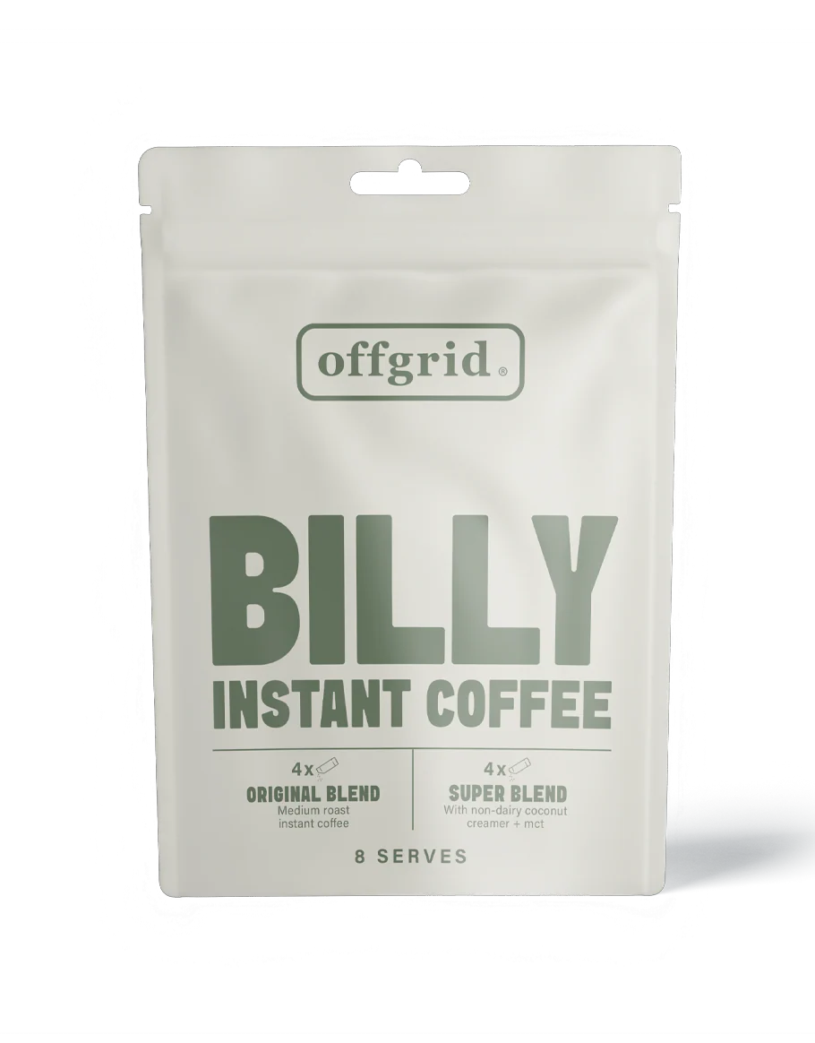 Offgrid Provisions Billy Instant Coffee 140gr - - Mansfield Hunting & Fishing - Products to prepare for Corona Virus