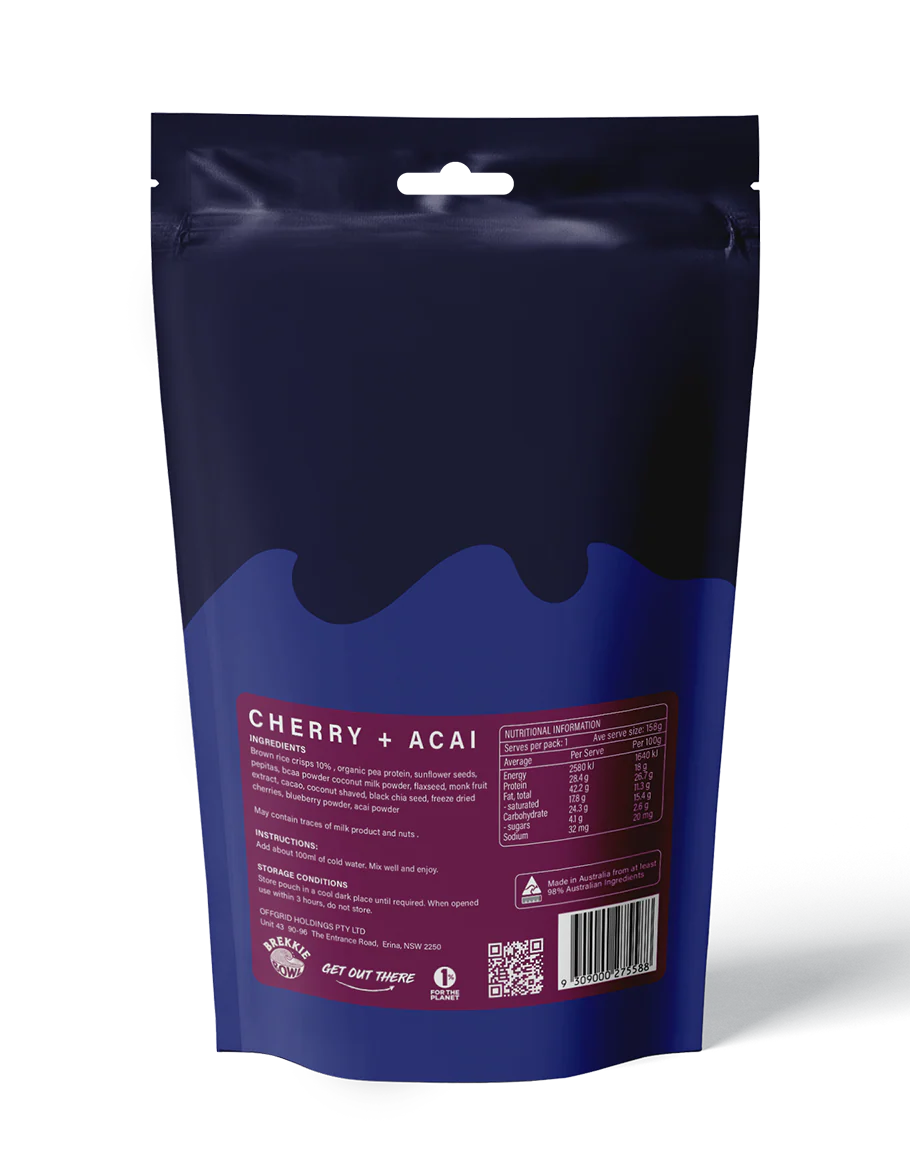 Offgrid Provisions Cherry & Acai Breakfast - - Mansfield Hunting & Fishing - Products to prepare for Corona Virus