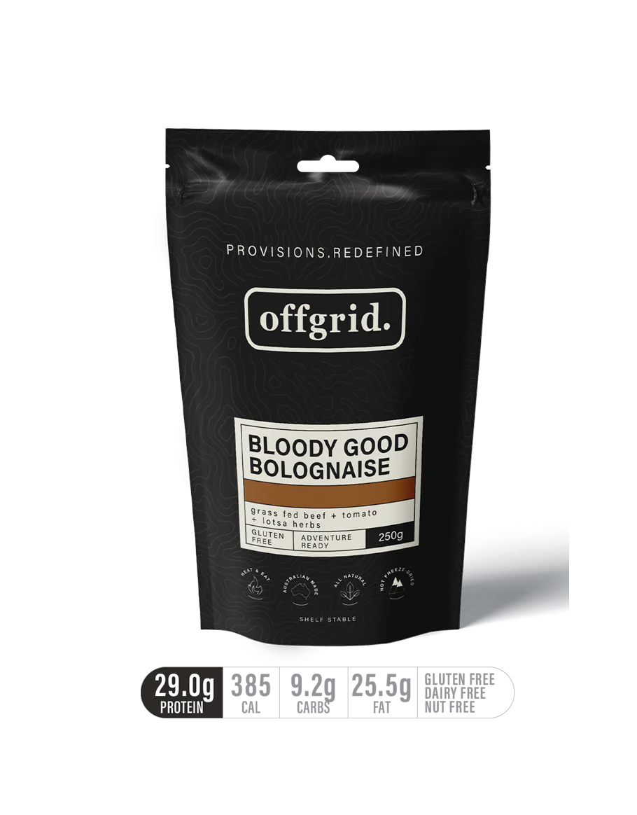 Offgrid Provisions Wagyu Bolognaise - 250g - - Mansfield Hunting & Fishing - Products to prepare for Corona Virus