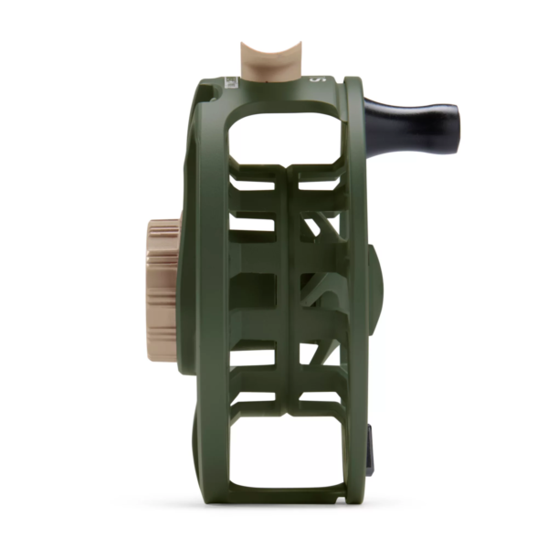 Orvis Clearwater Cast Reel II - Dark Pine 3/5wt - - Mansfield Hunting & Fishing - Products to prepare for Corona Virus