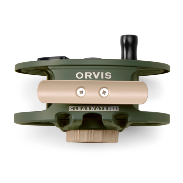 Orvis Clearwater Cast Reel II - Dark Pine 3/5wt - - Mansfield Hunting & Fishing - Products to prepare for Corona Virus
