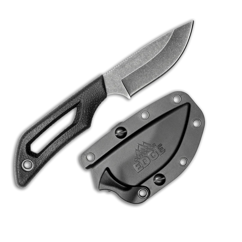 Outdoor Edge Pivot Drop-Point Knife - - Mansfield Hunting & Fishing - Products to prepare for Corona Virus