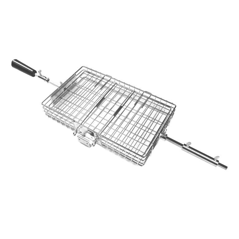 Oz Braai - Spin Basket - - Mansfield Hunting & Fishing - Products to prepare for Corona Virus