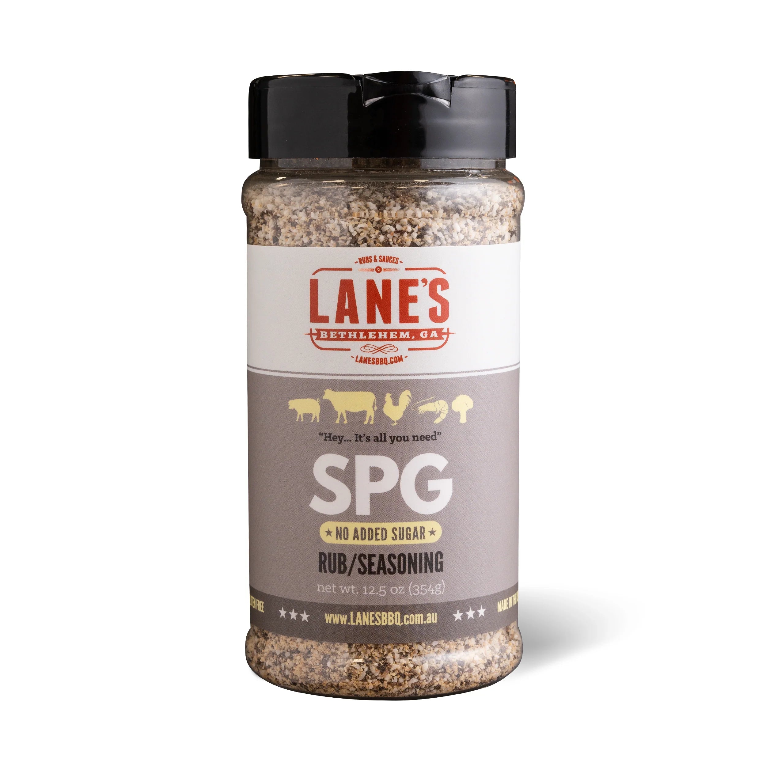 Lanes BBQ SPG (Salt, Pepper, Garlic) Seasoning - 354gm -  - Mansfield Hunting & Fishing - Products to prepare for Corona Virus