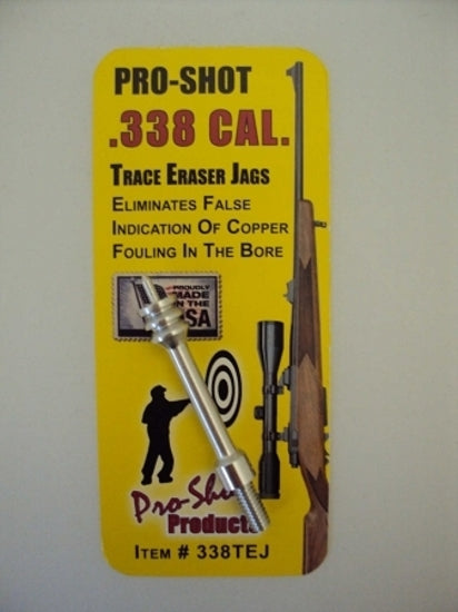 Pro-Shot .338 cal Trace Eraser Jag - - Mansfield Hunting & Fishing - Products to prepare for Corona Virus