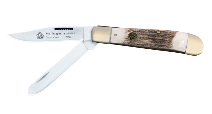 PUMA SGB Trapper Stag Knife - - Mansfield Hunting & Fishing - Products to prepare for Corona Virus