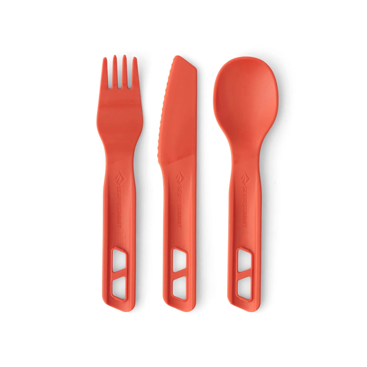 Sea to Summit Passage Cutlery Set - ORANGE - Mansfield Hunting & Fishing - Products to prepare for Corona Virus