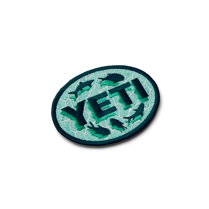 Yeti Ripples Patch - Blue