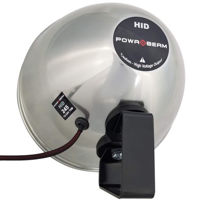 PowaBeam Pro 245mm 9" HID 12V Roof Mount Spotlight - - Mansfield Hunting & Fishing - Products to prepare for Corona Virus