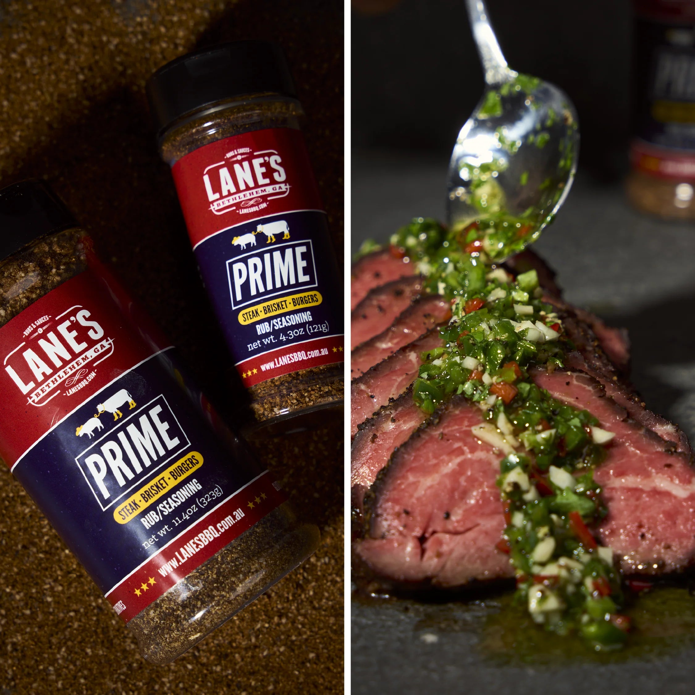 Lanes BBQ Pitmaster Seasoning- PRIME- 323G -  - Mansfield Hunting & Fishing - Products to prepare for Corona Virus