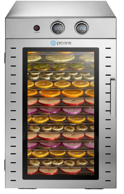 Pro-Line Food Dehydrator - 16 Tray - - Mansfield Hunting & Fishing - Products to prepare for Corona Virus