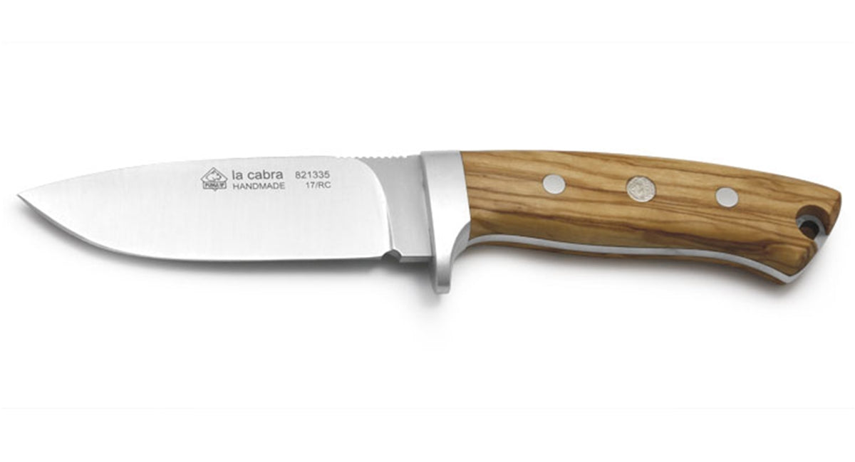 Puma IP La Carbra Olive Wood Handle Knife - - Mansfield Hunting & Fishing - Products to prepare for Corona Virus