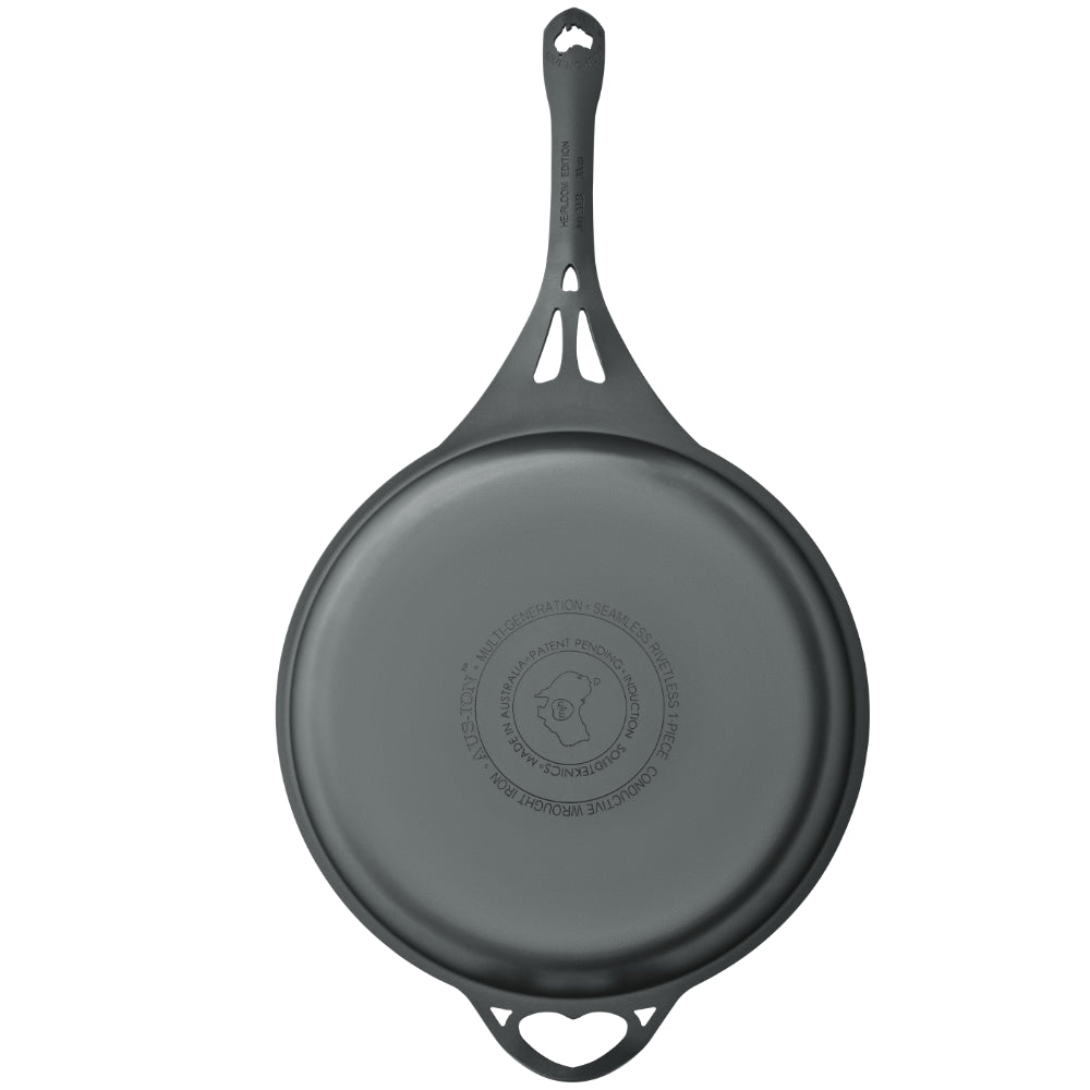 SolidTeknics- Aus-Ion 30cm Frypan - - Mansfield Hunting & Fishing - Products to prepare for Corona Virus
