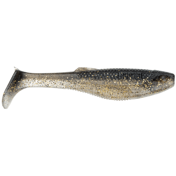 Rapala Crush City Customs Heavy Hitter Soft Plastics - 7.6CM / BLACK GOLD - Mansfield Hunting & Fishing - Products to prepare for Corona Virus