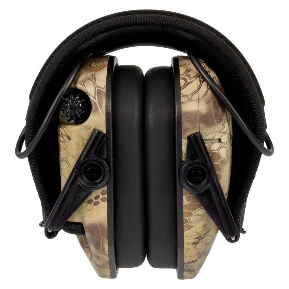 Walkers Razor Slim Electric Muffs (Kryptek Camo) - - Mansfield Hunting & Fishing - Products to prepare for Corona Virus