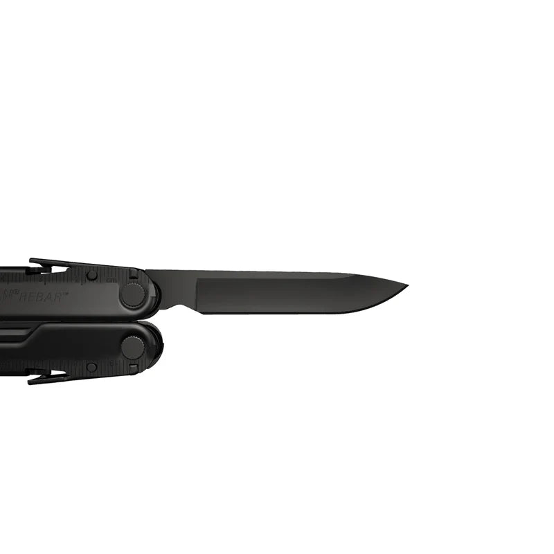 Leatherman Rebar Lightweight Black Oxide Multi-tool - - Mansfield Hunting & Fishing - Products to prepare for Corona Virus
