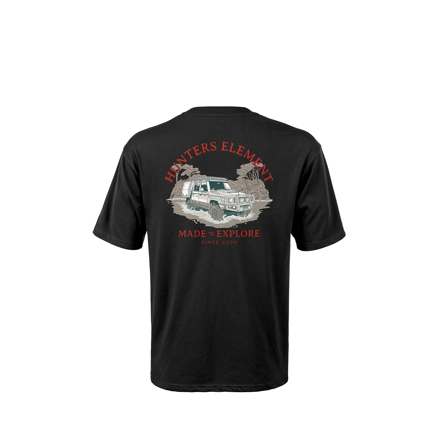 Hunters Element River Cruiser Tee - Black