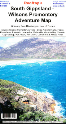 Rooftaps Map South Gippsland - Wilsons Promontory Adventure Map -  - Mansfield Hunting & Fishing - Products to prepare for Corona Virus