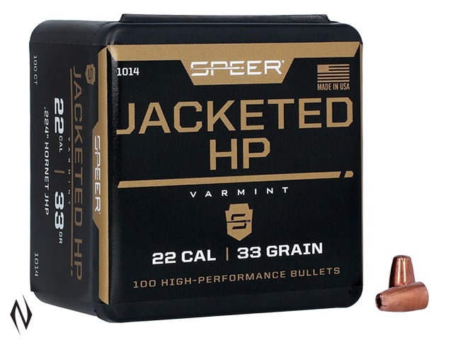 Speer TNT 224 33gr JHP Varmint - 100pk - - Mansfield Hunting & Fishing - Products to prepare for Corona Virus