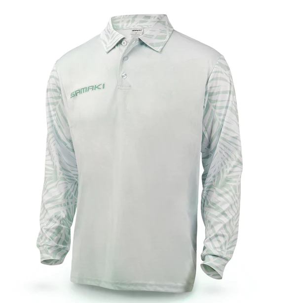 Samaki Havana Sage L/S Kids Fishing Shirt - 2 - Mansfield Hunting & Fishing - Products to prepare for Corona Virus