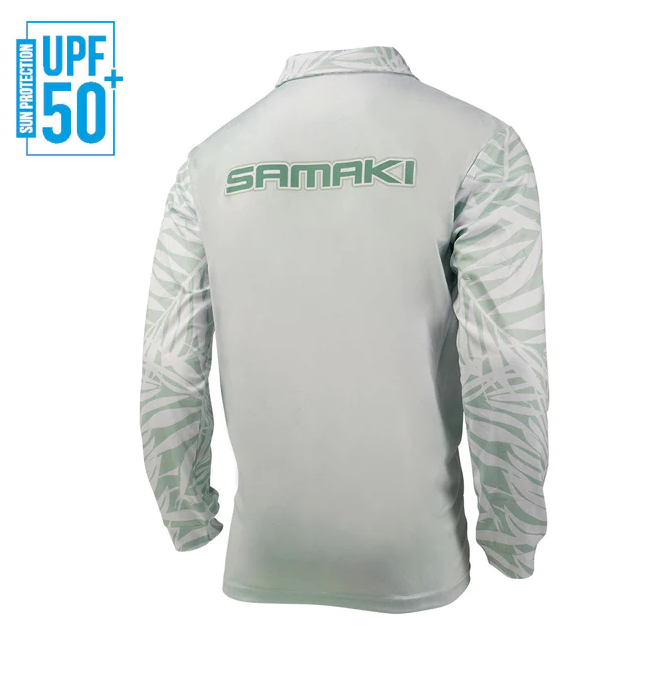 Samaki Havana Sage L/S Kids Fishing Shirt - - Mansfield Hunting & Fishing - Products to prepare for Corona Virus