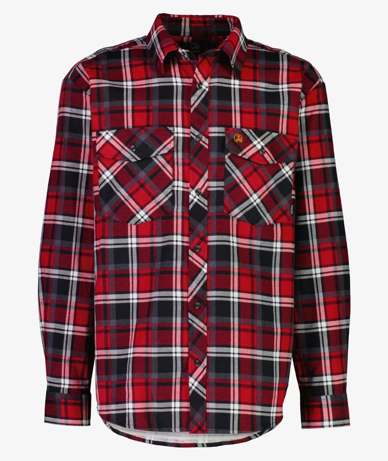 Swanndri Egmont Full Button Flannelette Shirt - Twin Pack - Navy/Oxblood - - Mansfield Hunting & Fishing - Products to prepare for Corona Virus