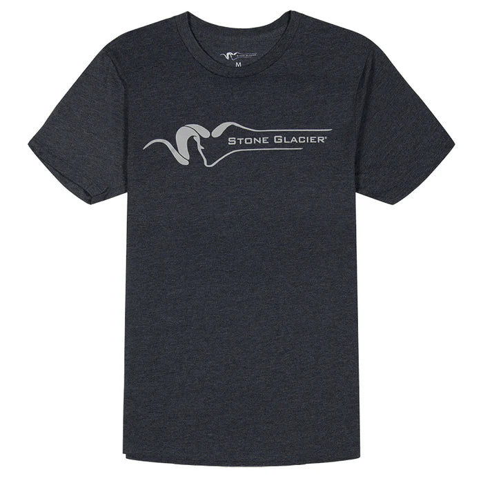 Stone Glacier Classic T Shirt - LARGE / NAVY - Mansfield Hunting & Fishing - Products to prepare for Corona Virus