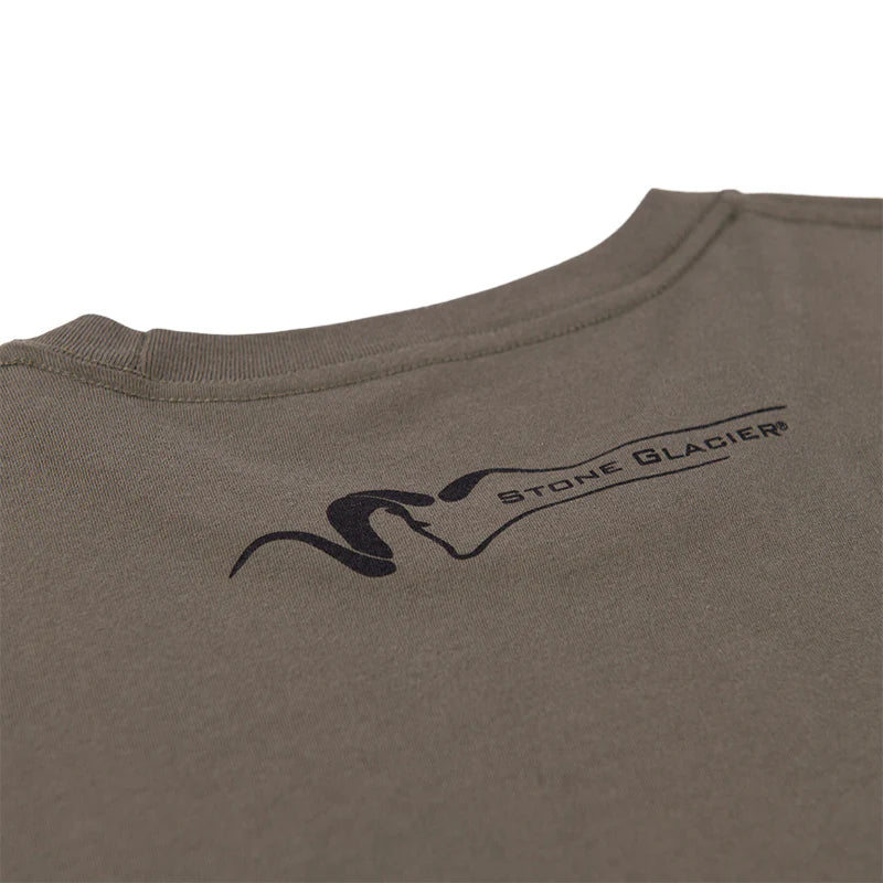 Stone Glacier Mountain Ram T-Shirt - 2XL / ARMY GREEN - Mansfield Hunting & Fishing - Products to prepare for Corona Virus