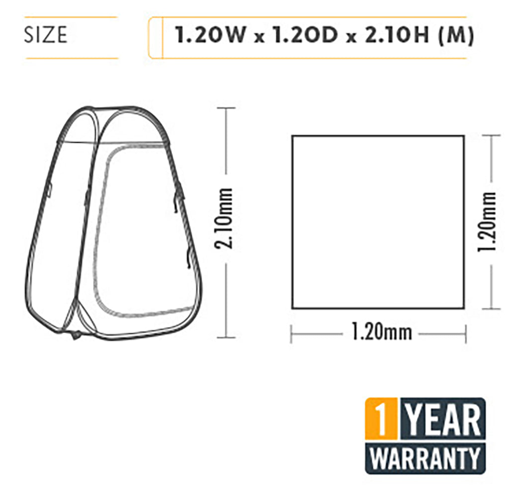 Explore Planet Earth Speedy Change Shelter Deluxe -  - Mansfield Hunting & Fishing - Products to prepare for Corona Virus