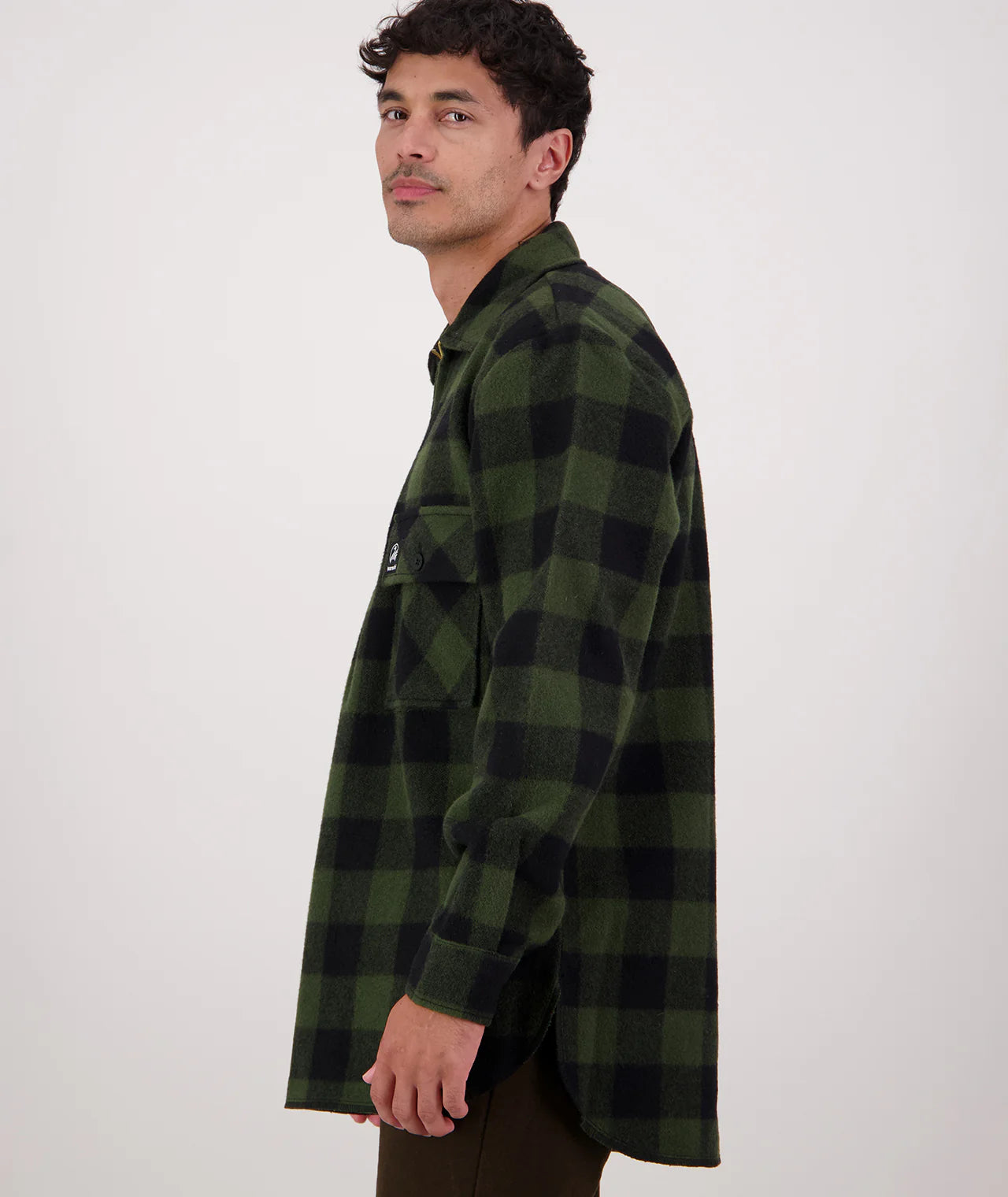 Swanndri Ranger Shirt - Olive/Black Check - - Mansfield Hunting & Fishing - Products to prepare for Corona Virus