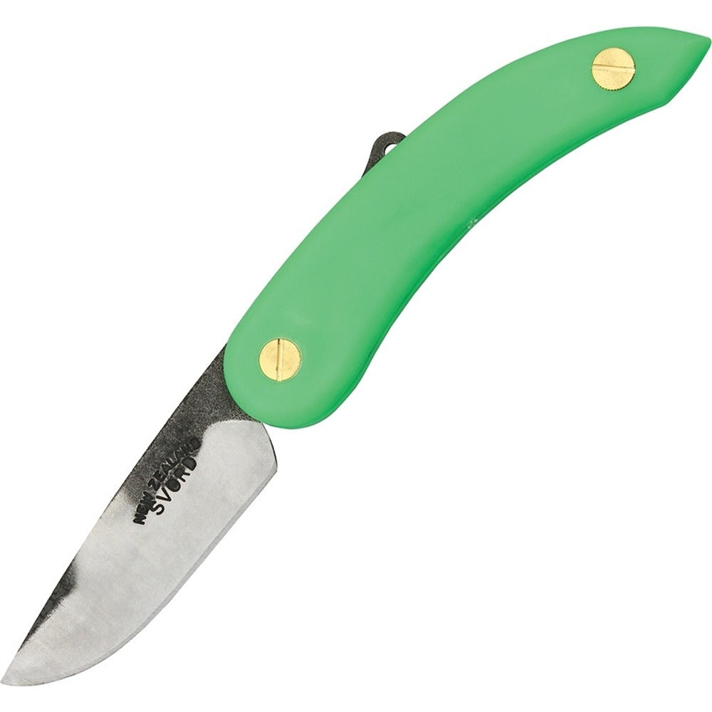 Svord Peasant Knife Green - - Mansfield Hunting & Fishing - Products to prepare for Corona Virus