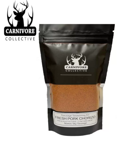 Carnivore Collective Sausage Seasoning Kit - CHORIZO - Mansfield Hunting & Fishing - Products to prepare for Corona Virus
